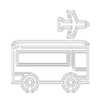 Airport Shuttle icons