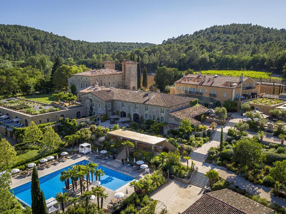 chateau-de-berne-private-pool-hotels-france-1 Château de Berne building