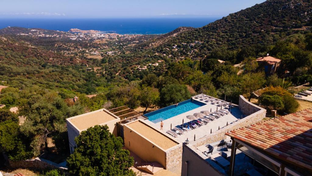 hotel-la-santa-private-pool-hotels-france-6 Hotel La Santa drone view